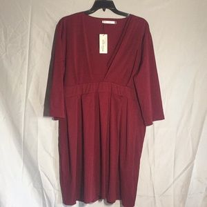 4X knee length dress